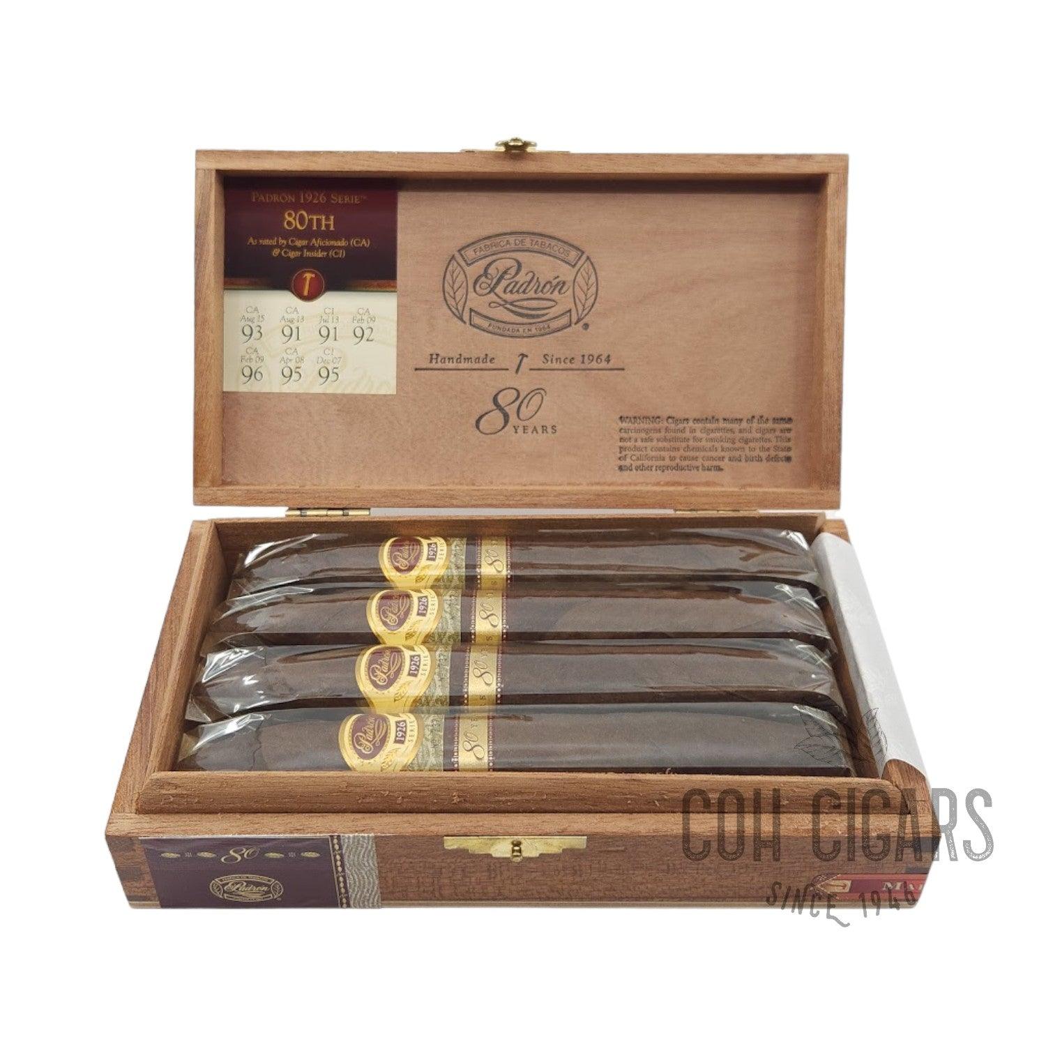1926 80th Maduro | Box 8 | Padron cigar - HK CohCigars