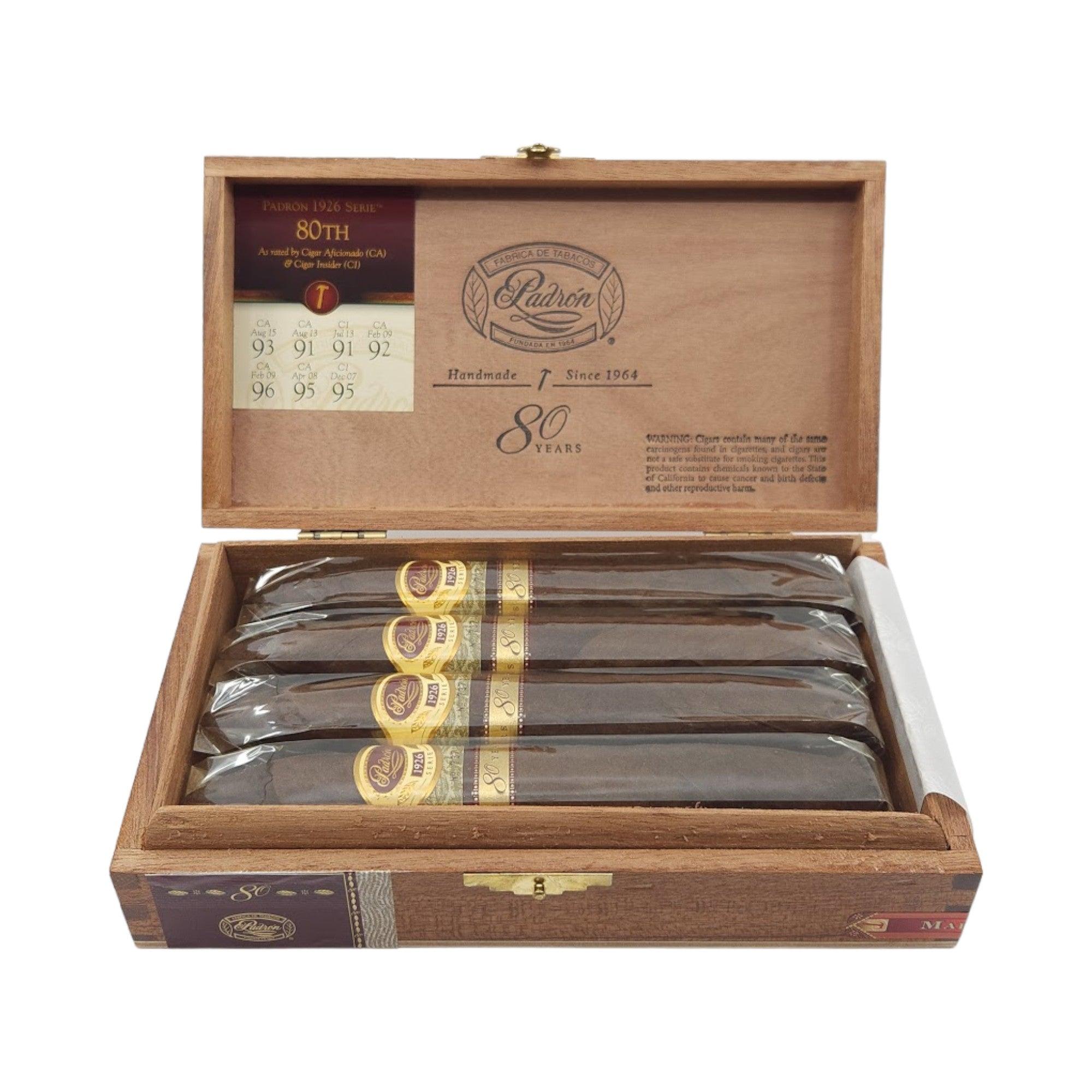 1926 80th Maduro | Box 8 | Padron cigar - HK CohCigars