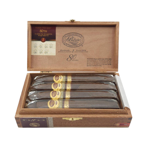 1926 80th Maduro | Box 8 | Padron cigar - HK CohCigars