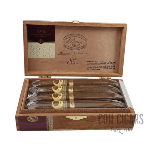 1926 80th Natural | Box 8 | Padron cigar - HK CohCigars