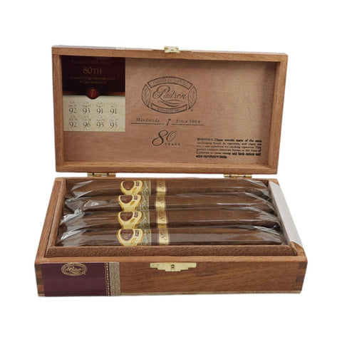 1926 80th Natural | Box 8 | Padron cigar - HK CohCigars