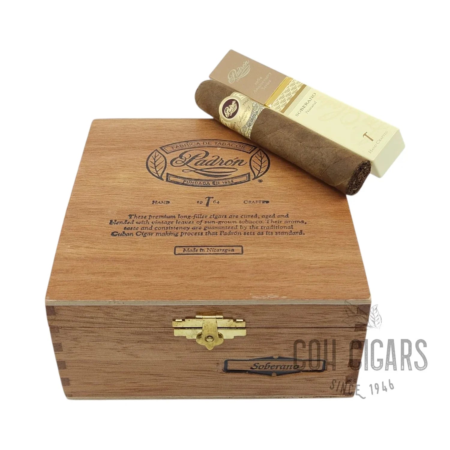 1964 Soberano Natural | Box 15 | Padron Cigars - HK CohCigars -雪茄