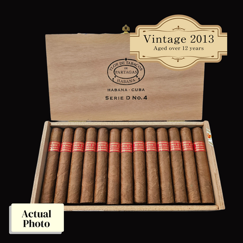 Vintage 2013 | Partagas Serie D No.4  | Box 25 (Box Code: APU DIC 13) (ref: SN00012200)