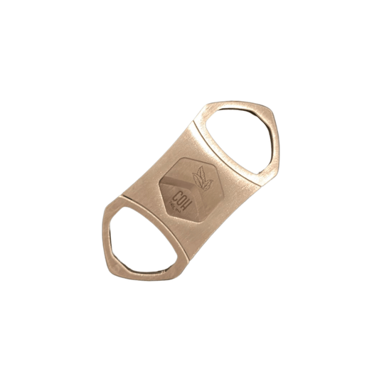 COH House Signature Double Guillotine Cutter – Brushed Steel Edition