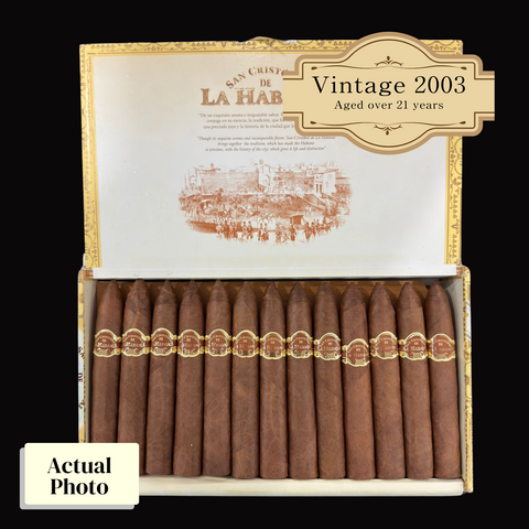 Vintage 2003 | San Cristobal De La Habana La Punta  | Box 25 (Box Code: EAR ABR 03)