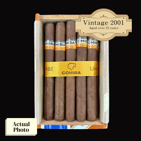 Vintage 2001 | Cohiba Siglo V  | Box 25 (Box Code: ARA NOV 01)