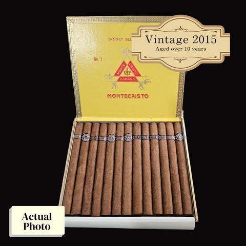 Vintage 2015 | Montecristo No.1  | Box 25 (Box Code: BUM ABR 15)(ref:SN00012389)