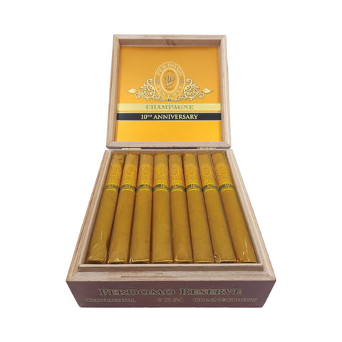 Perdomo Cigar | Reserve 10th Anniversary Champagne Churchill  | Box 25