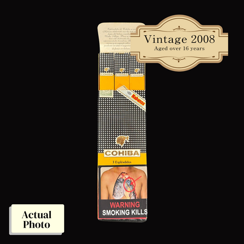 Vintage 2008 | Cohiba Esplendidos  | Box 15 (Box Code: SMG JUL 08)