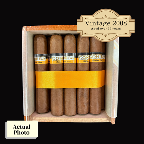 Vintage 2008 | Cohiba Robustos  | Box 25 (Box Code: EMA NOV 08)