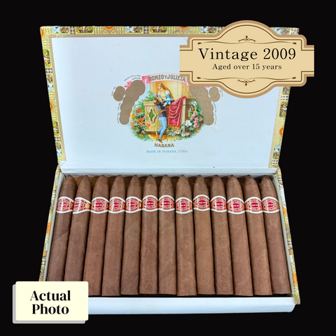 Vintage 2009 | Romeo Y Julieta Belicosos  | Box 25 (Box Code: OMA DIC 09)