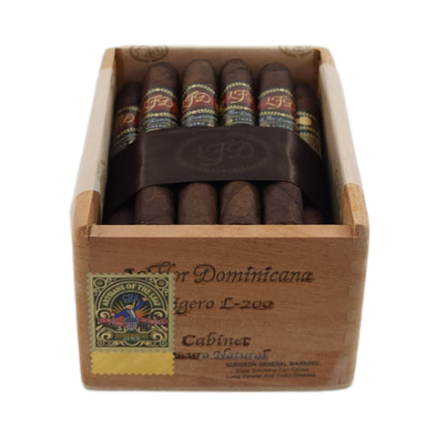 La Flor Dominicana Cigar | Ligero L-200 Cabinet Oscuro Natural  | Box 24