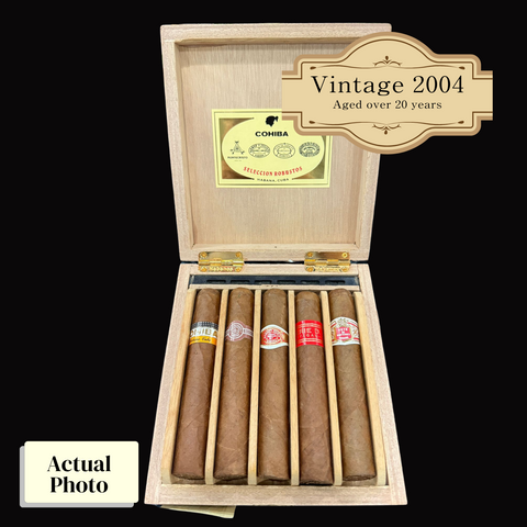 Vintage 2004 | Seleccion Robustos  | Box 5 (Box Code:GKI NOV 04)