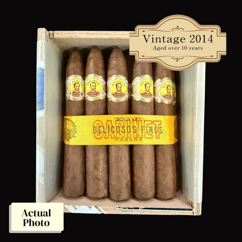 Vintage 2014 | Bolivar Belicosos Finos SLB  | Box 25 (Box Code: ULA ABR 14)