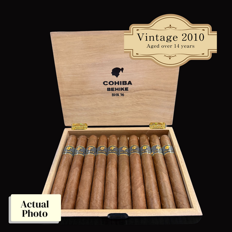 Vintage 2010 | Cohiba Behike BHK 56  | Box 10 (Box Code: TEU DIC 10)