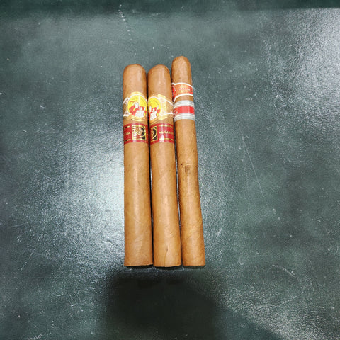 1x Selectos La Flor De Cano No.3 EMS + 2x La Gloria Cubana Glorias LCDH (Damaged Packs - COH_111)