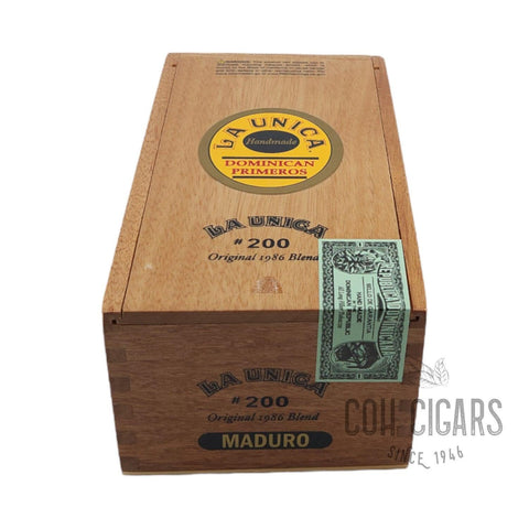 #200 Maduro | Box 20 | La Unica cigar - HK CohCigars