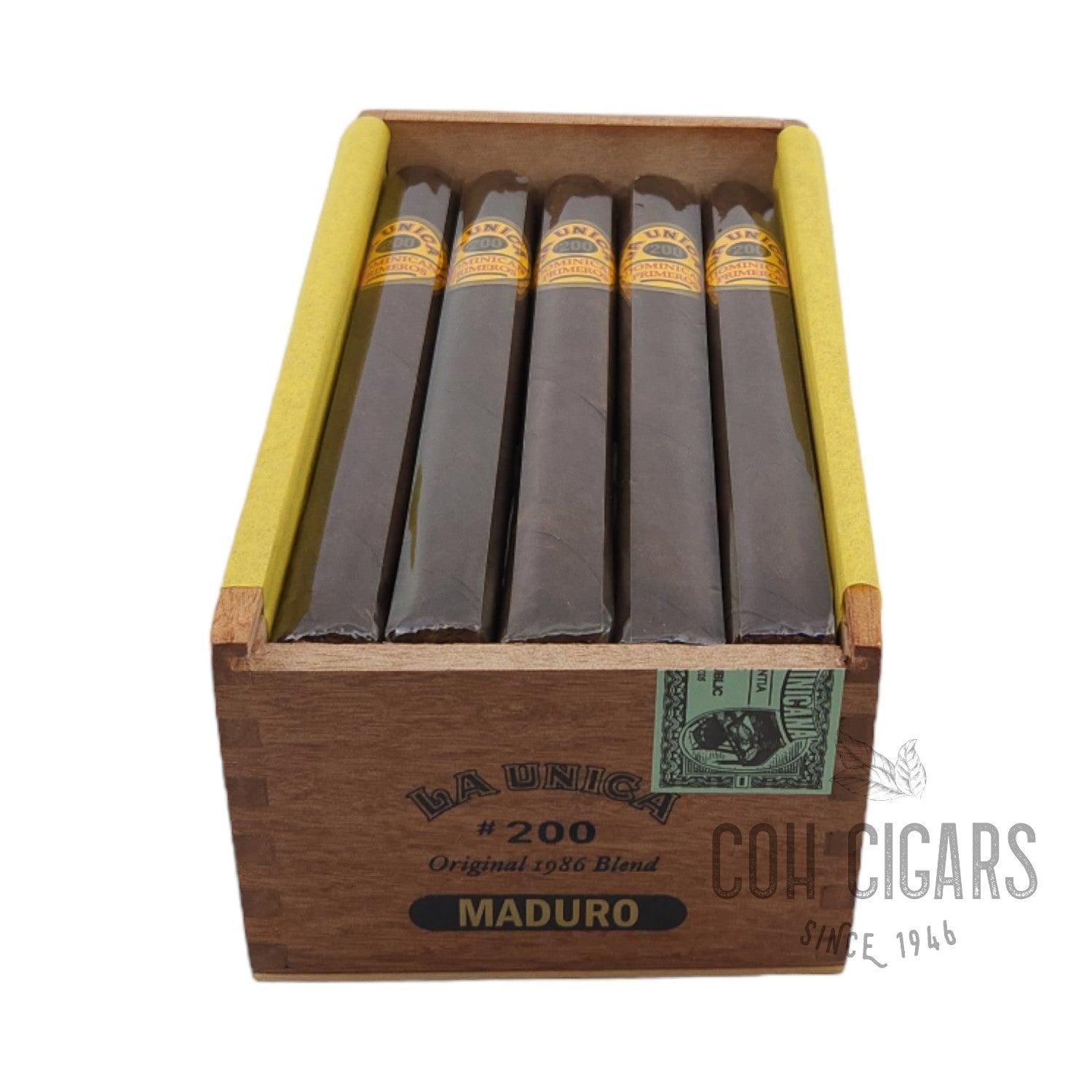 #200 Maduro | Box 20 | La Unica cigar - HK CohCigars
