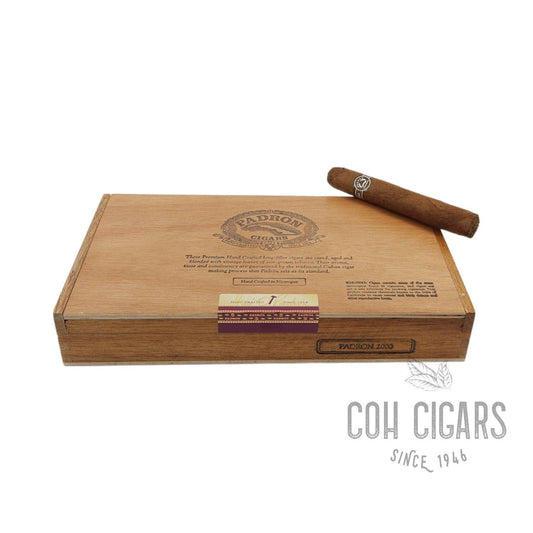 2000 Natural | Box 26 | Padron Cigars - HK CohCigars -雪茄