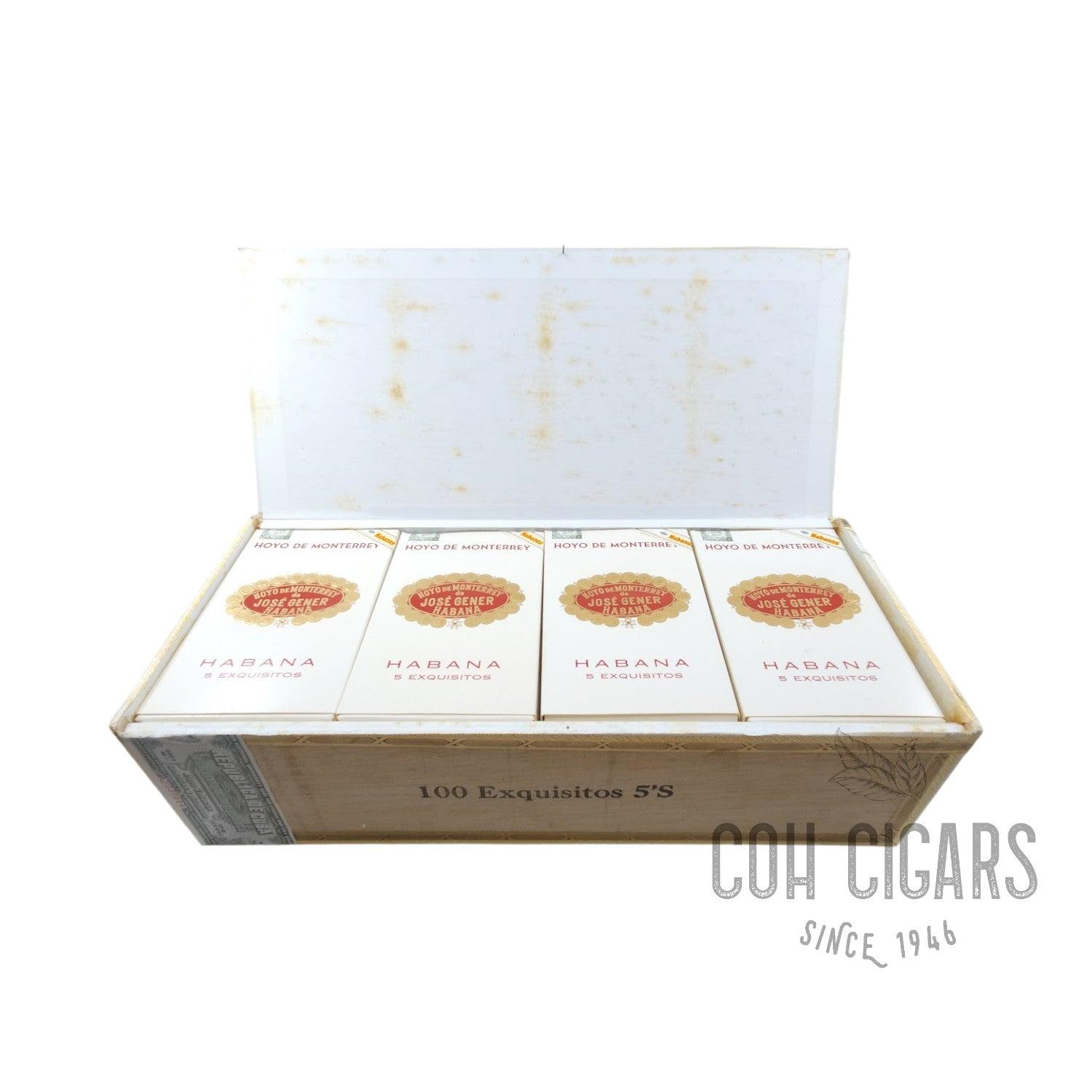 2001 Cajon Exquisitios | Box 100 | Hoyo de Monterrey cigar - HK CohCigars