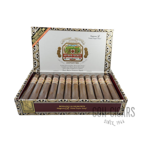 Arturo Fuente Cigars | Rosado Sun Grown Magnum R Super Sixty  | Box 24