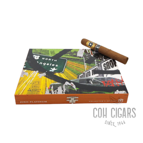 Zino Cigar | Platinum Coll. Ed. LA CarCult "Raw"  | Box 10