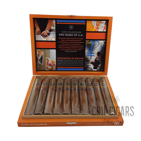 Zino Cigar | Platinum Coll. Ed. LA Film "Raw"  | Box 10