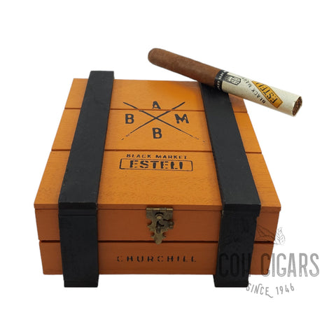 Alec Bradley Cigars | Black Market Esteli Churchill  | Box 22