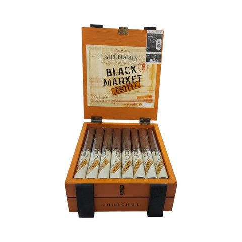 Alec Bradley Cigars | Black Market Esteli Churchill  | Box 22