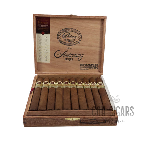 Padron Cigar | 1964 Anniversary Series Torpedo Natural  | Box 20