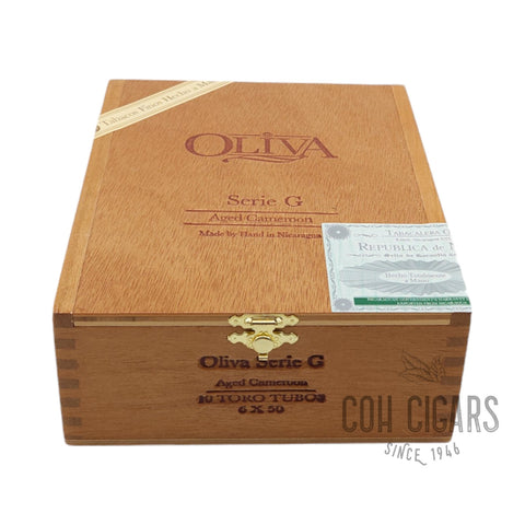 Oliva Cigar | Serie G Toro Tubos  | Box 10