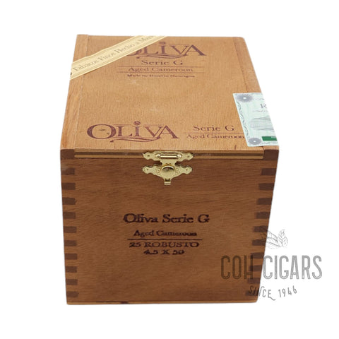 Oliva Cigar | Serie G Aged Cameroon Robusto  | Box 25