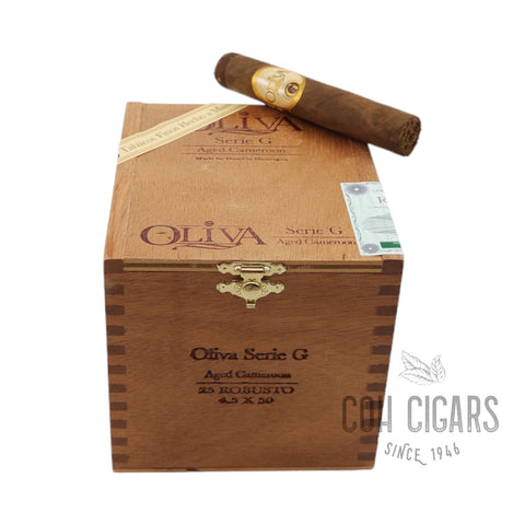 Oliva Cigar | Serie G Aged Cameroon Robusto  | Box 25