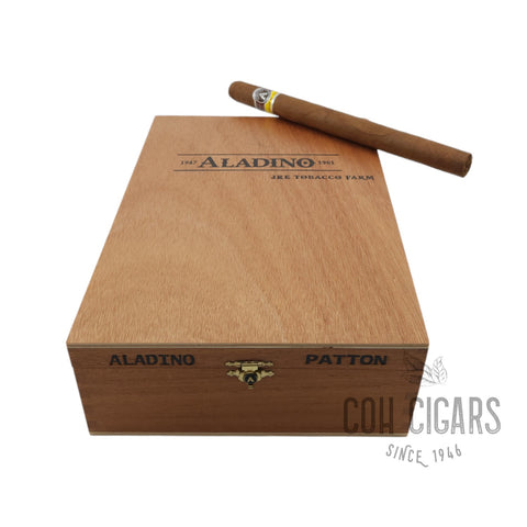 Aladino Cigars | JRE Tobacco Farm Patton Natural  | Box 10