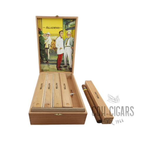 Aladino Cigars | JRE Tobacco Farm Patton Natural  | Box 10