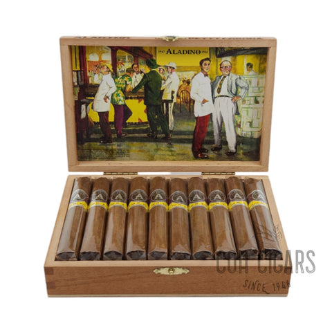 Aladino Cigars | JRE Tobacco Farm Petit Corona Natural  | Box 20