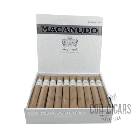 Macanudo Cigar | Inspirado Toro (White Box)  | Box 20