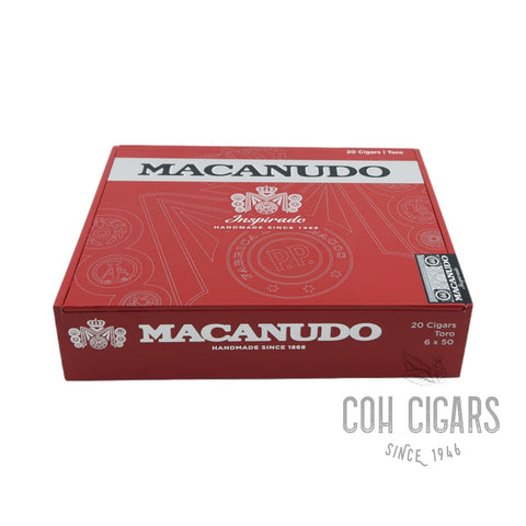 Macanudo Cigar | Inspirado (Red) Toro  | Box 20