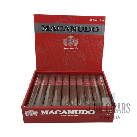 Macanudo Cigar | Inspirado (Red) Toro  | Box 20