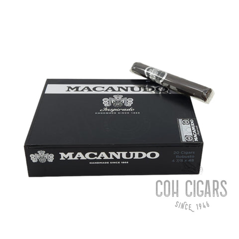 Macanudo Cigar | Inspirado Robusto (Black Box)  | Box 20