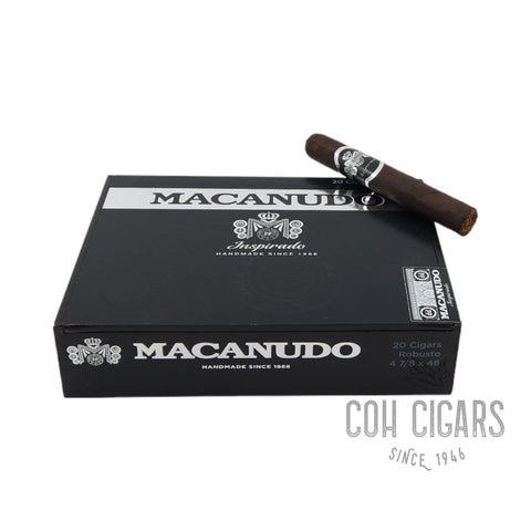 Macanudo Cigar | Inspirado Robusto (Black Box)  | Box 20