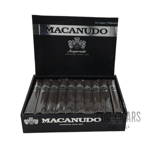 Macanudo Cigar | Inspirado Robusto (Black Box)  | Box 20