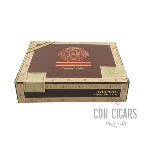 Aliados Cigars | Original Blend Torpedo  | Box 20