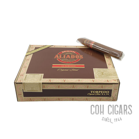 Aliados Cigars | Original Blend Torpedo  | Box 20