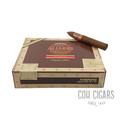 Aliados Cigars | Original Blend Torpedo  | Box 20