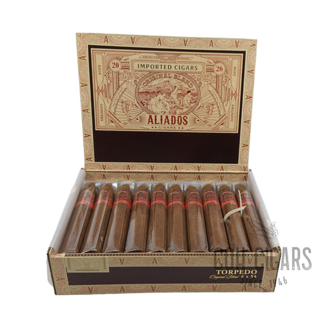 Aliados Cigars | Original Blend Torpedo  | Box 20