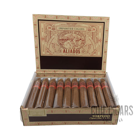 Aliados Cigars | Original Blend Torpedo  | Box 20