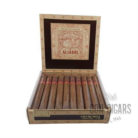 Aliados Cigars | Original Blend Churchill  | Box 20