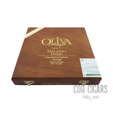 Oliva Cigar | Serie V Melanio Maduro Churchill  | Box 10