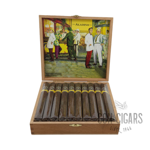 Aladino Cigars | JRE Tobacco Farm Palmas Natural  | Box 20